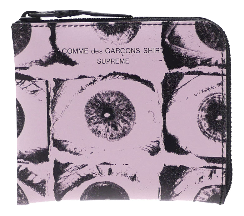 Supreme x CDG Eye Wallet - Pink - Consignmemt