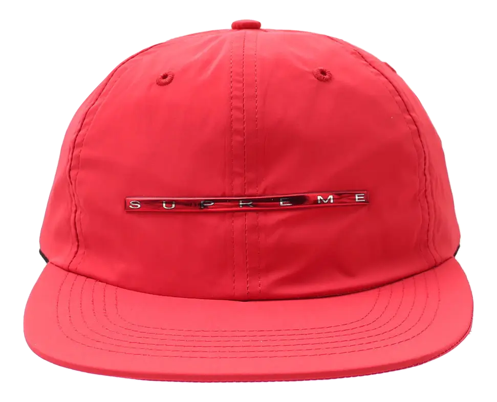 Supreme Chrome Stripe 6-Panel Hat Supreme