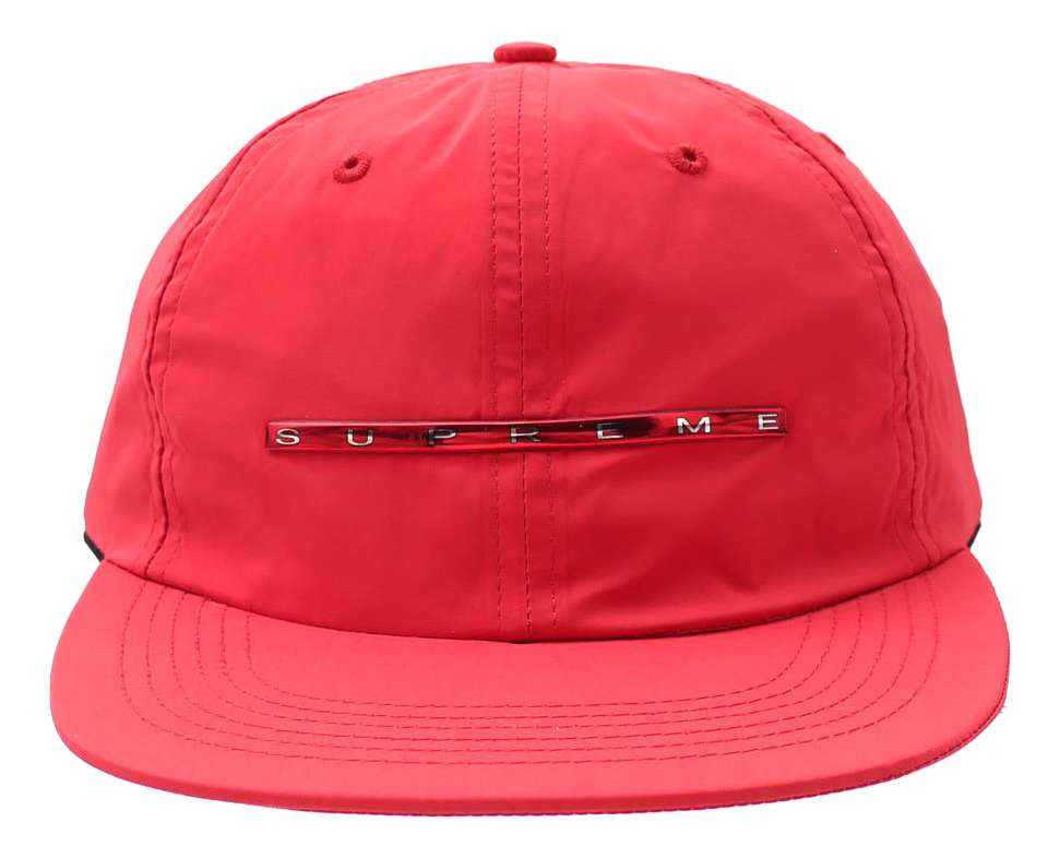 Supreme Chrome Stripe 6-Panel Hat