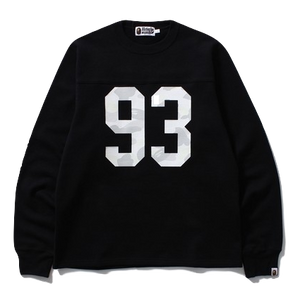 A Bathing Ape City Camo Glow In the Dark Football Crewneck - Black