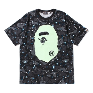 A Bathing Ape Big Ape Tee - Space Camo