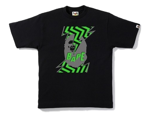 A Bathing Ape Lightning Head Tee