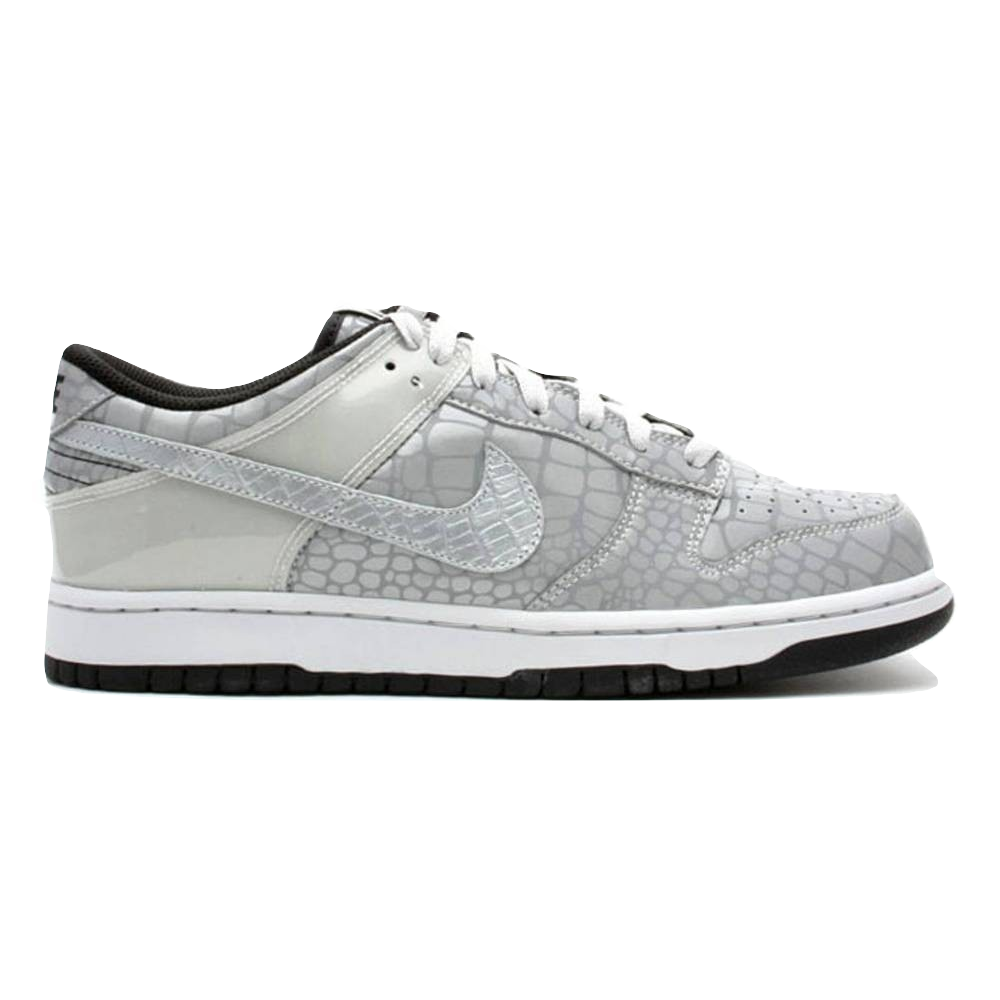 Nike Dunk Low - Metallic Silver/Black-Neutral Grey Nike