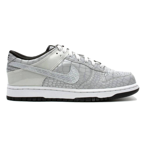 Nike Dunk Low - Metallic Silver/Black-Neutral Grey - Used