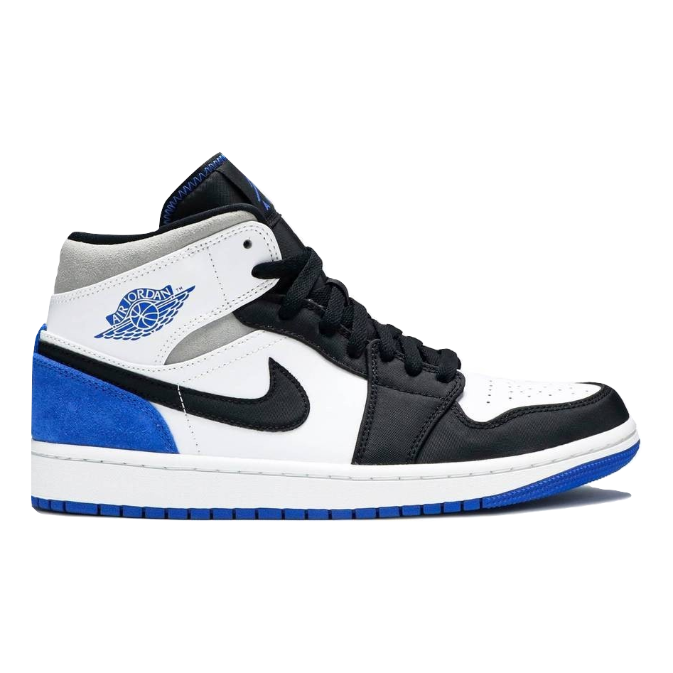 Air Jordan 1 Mid SE - Royal Black Toe - Used Air Jordan