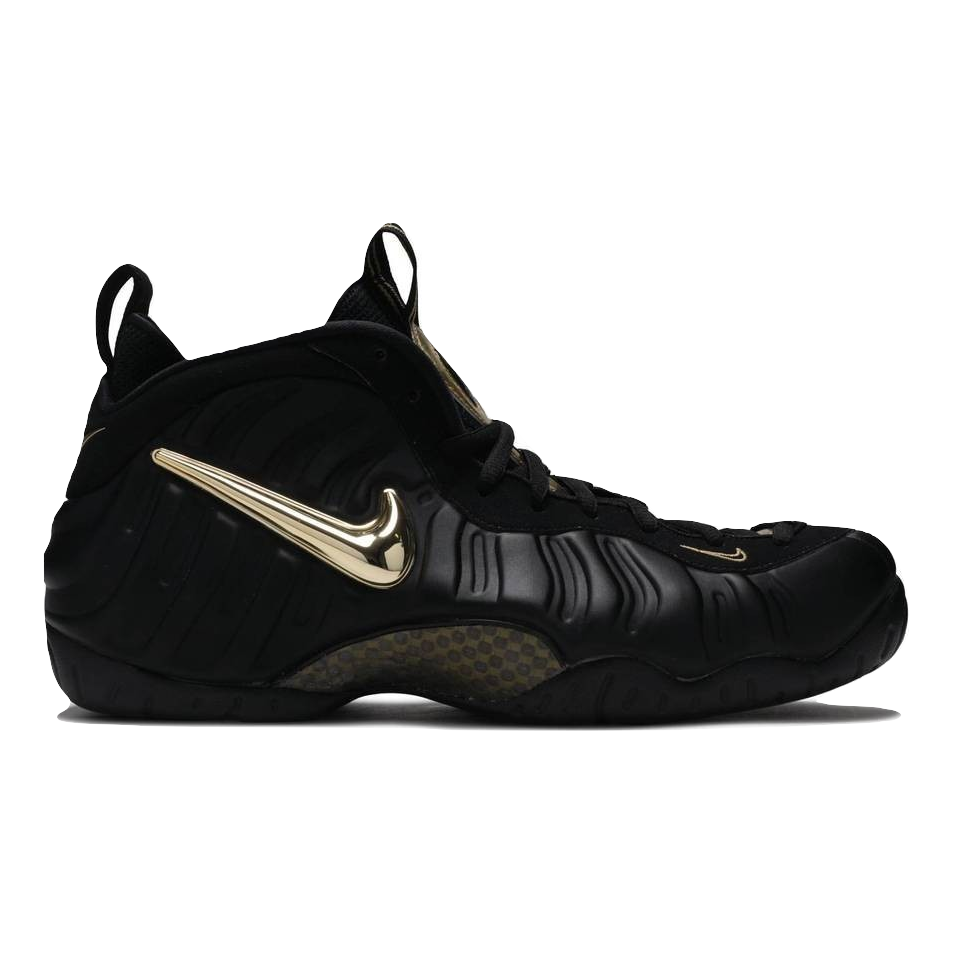 Nike AIr Foamposite Pro - Black Metallic Gold Nike