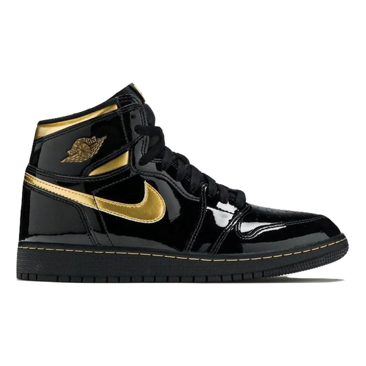 Air Jordan 1 Retro High OG GS - Black Metallic Gold - Used Air Jordan