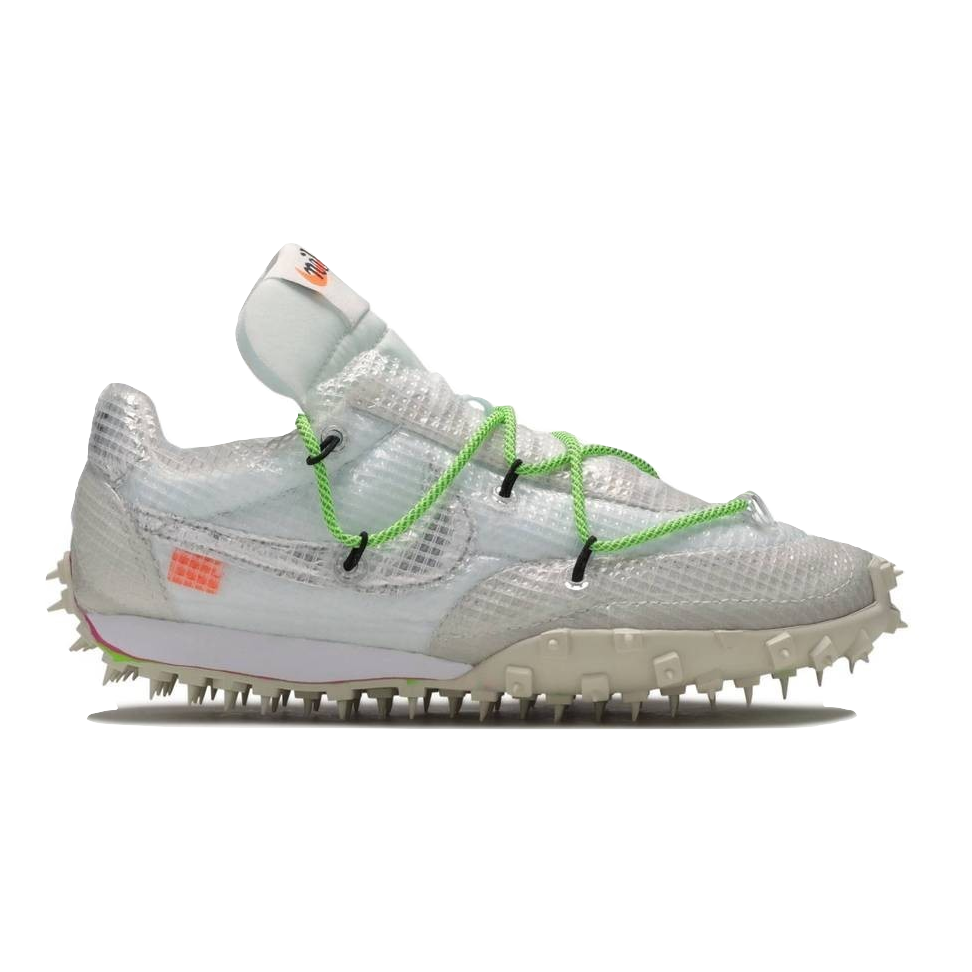 W Waffle Racer OW - White - Used Nike