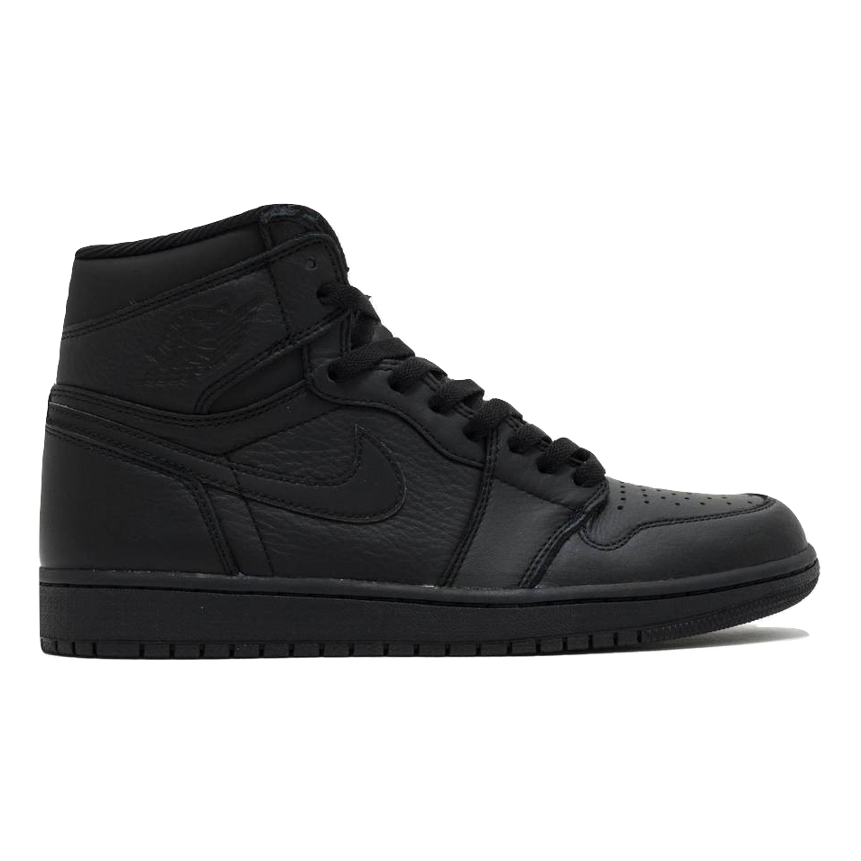 Air Jordan 1 Retro High OG - Triple Black - Used Air Jordan