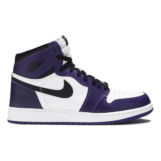 Air Jordan 1 Retro High OG GS - Court Purple White - Used