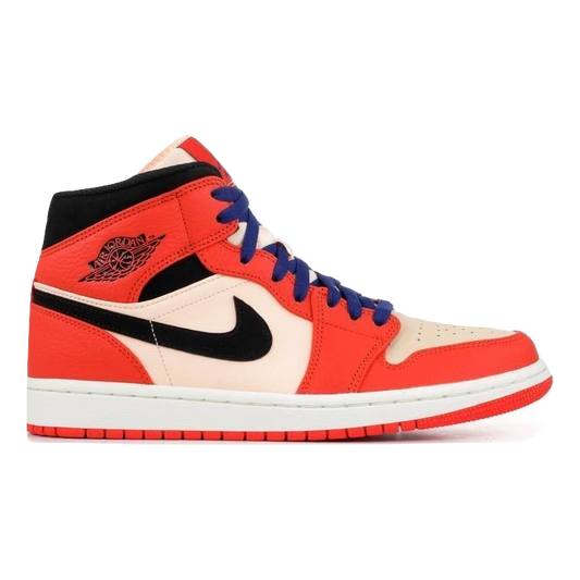 Air Jordan 1 Mid SE - Team Orange - Used Air Jordan