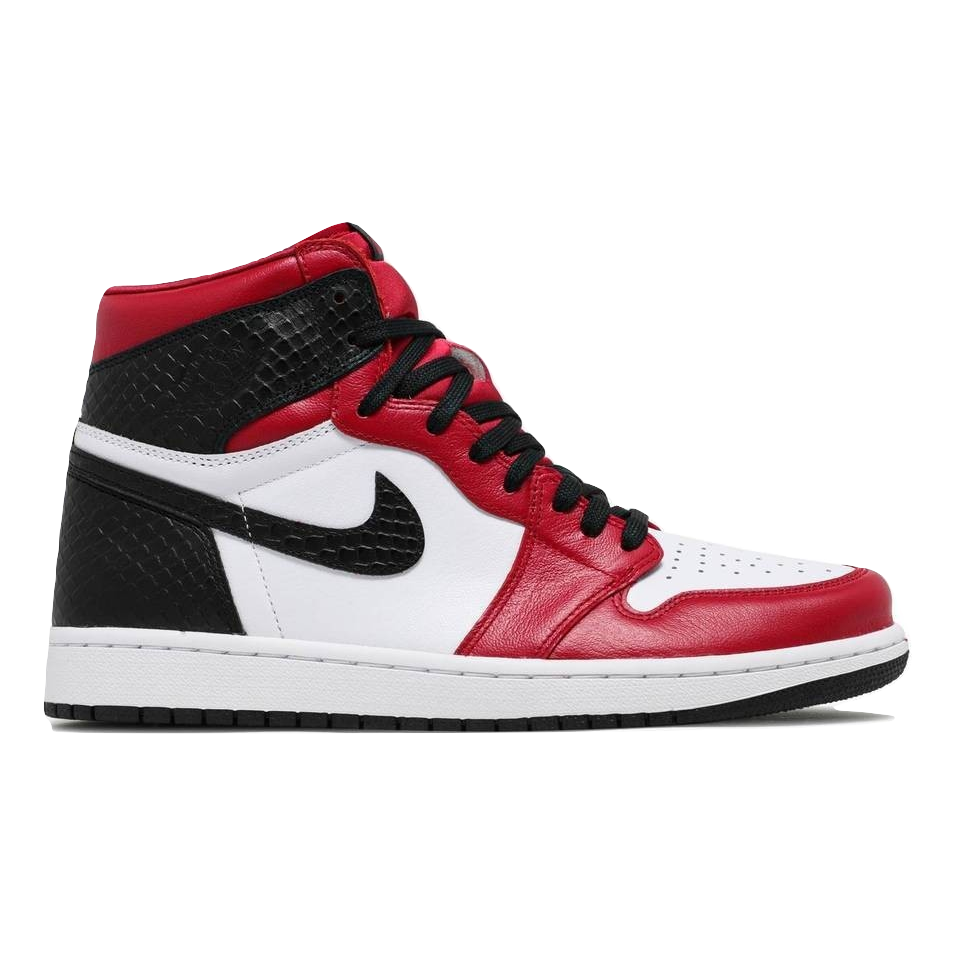 WMNS Air Jordan 1 High OG - Satin Snakeskin Red - Used Air Jordan