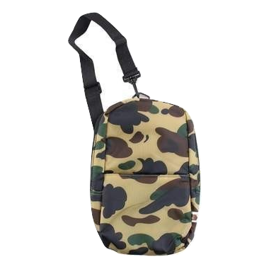 A Bathing Ape 1st Camo Side Bag - Yellow Camo Bape