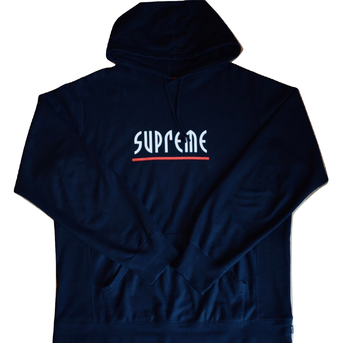 Supreme The Riot That Never Was Hooded Sweatshirt - Black Supreme