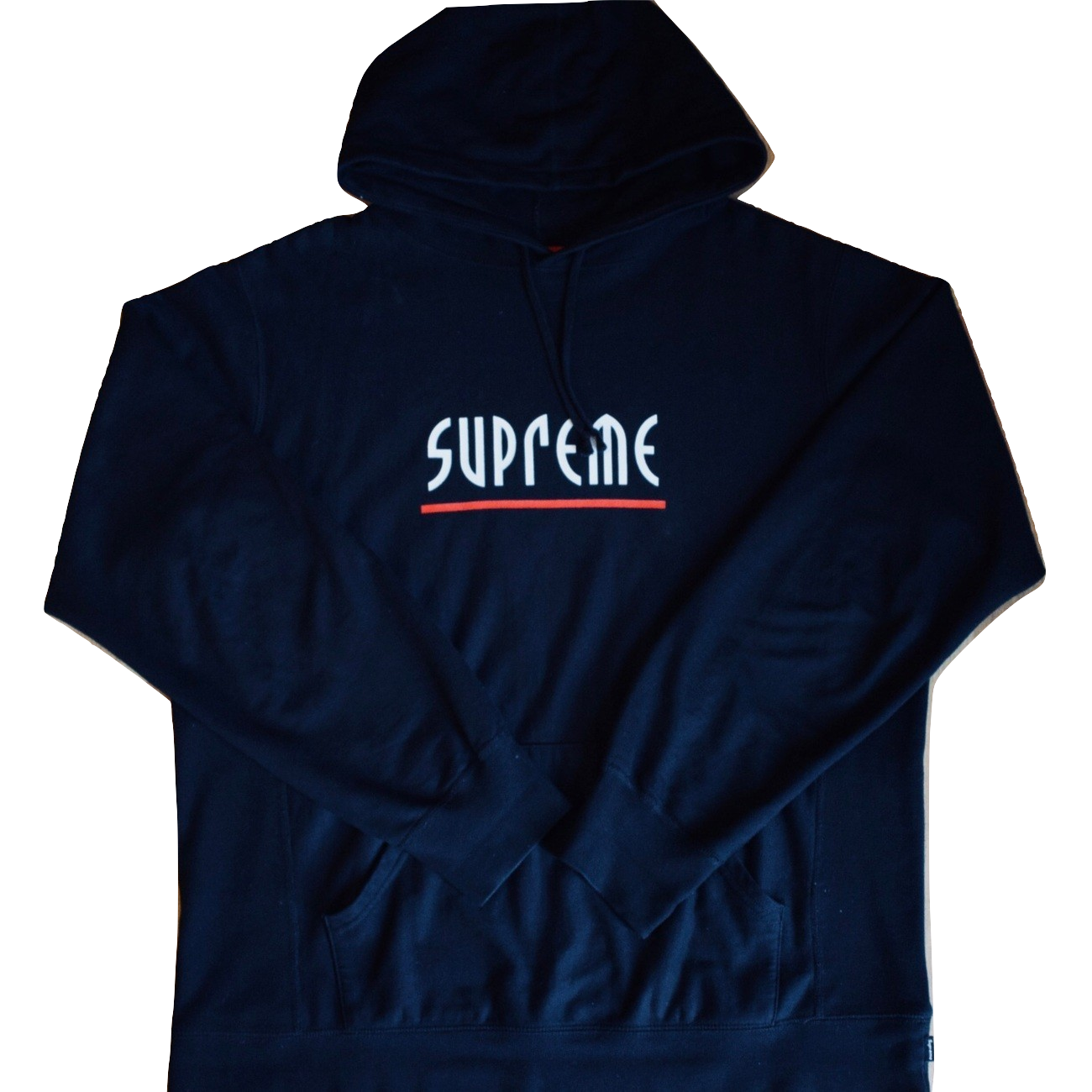 Supreme The Riot That Never Was Hooded Sweatshirt - Black - Used