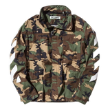 OFF-WHITE Camouflage M65 Jacket - Green Camo