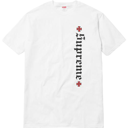 Supreme Independent Old English Tee - White