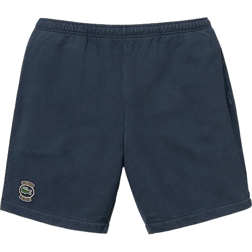 Supreme Lacoste Sweatshort - Navy Supreme