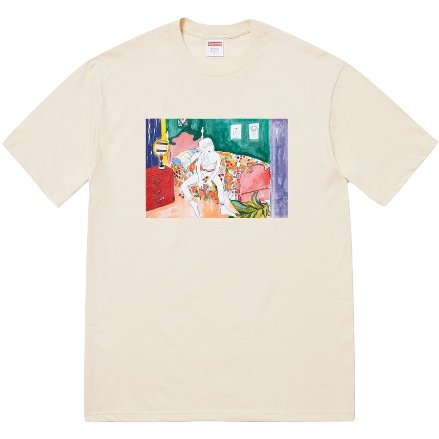 Supreme Bedroom Tee - Natural - Used