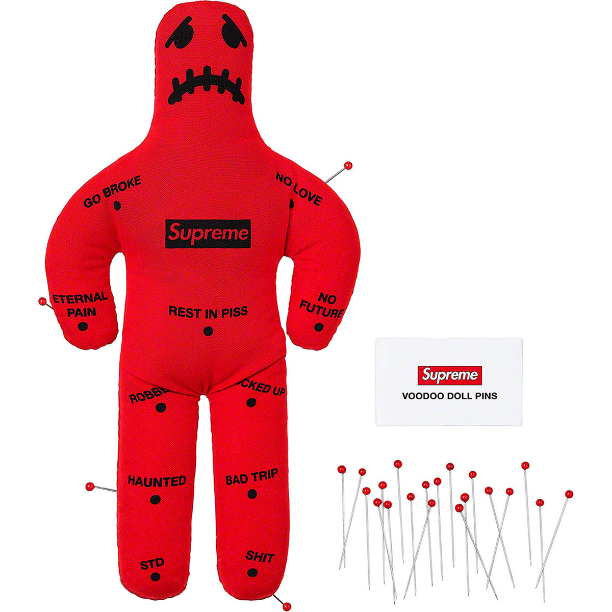 Supreme Voodoo Doll - Red Supreme