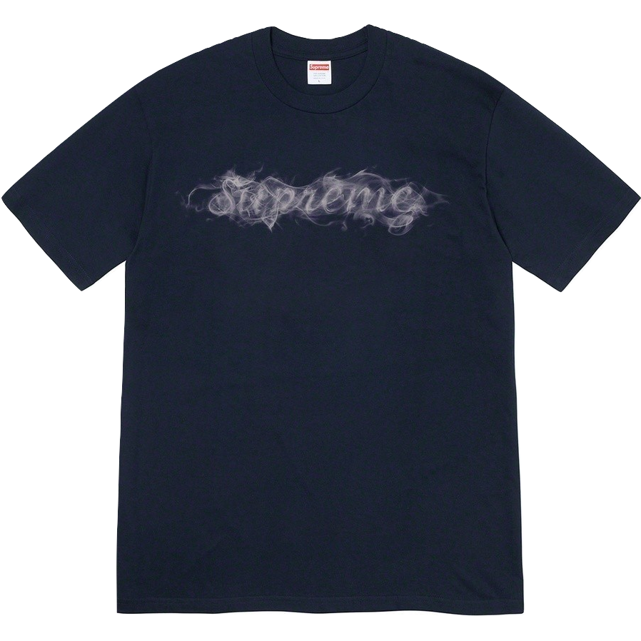 Supreme Smoke Tee - Navy