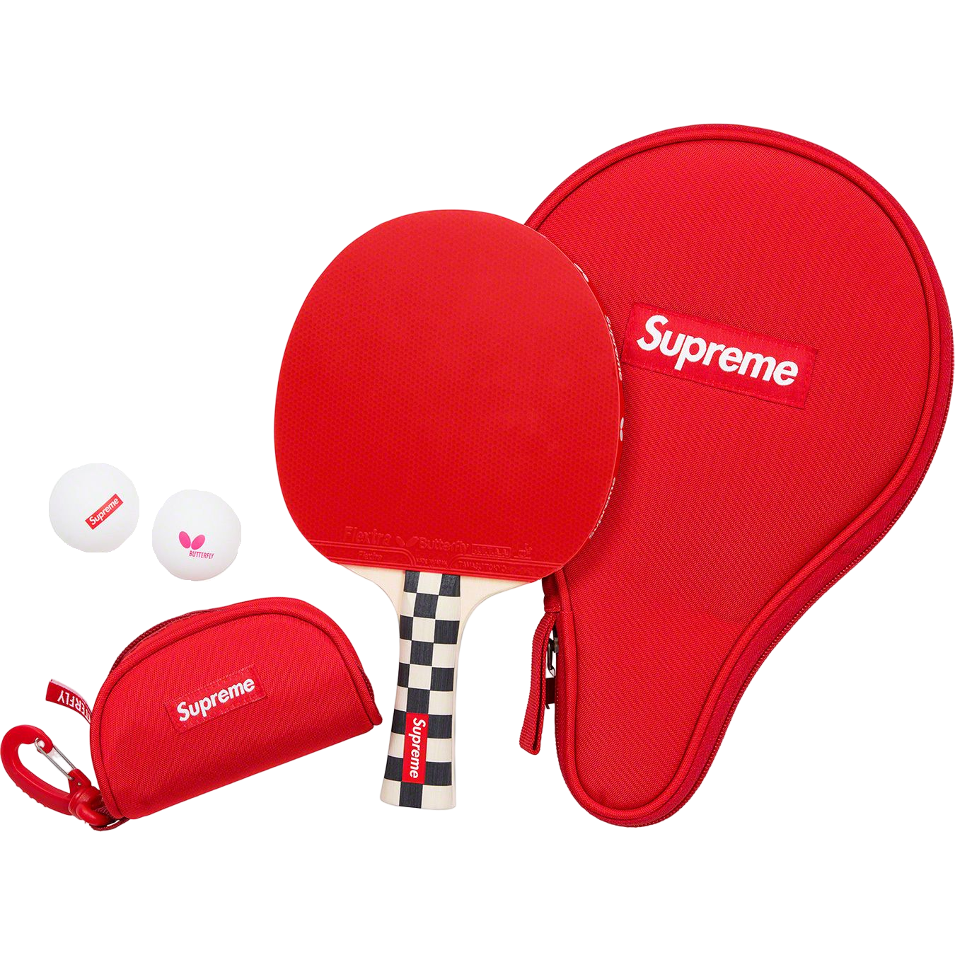Supreme Butterfly Table Tennis Set - Checker