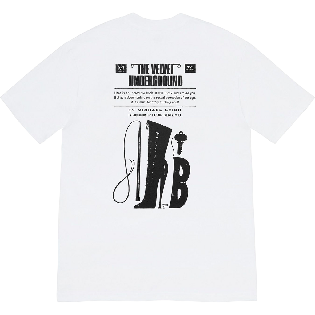 Supreme/The Velvet Underground Tee - White - Used
