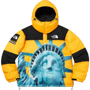 Supreme X The North Face Statue of Liberty Baltoro Jacket - Yellow Supreme