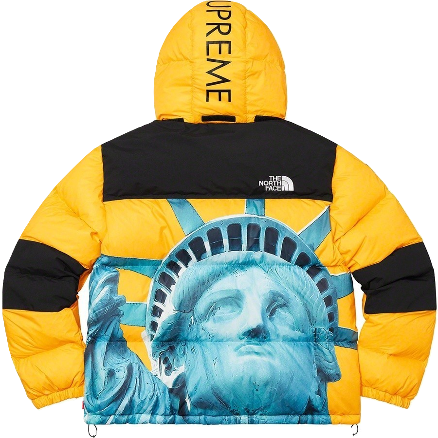 Supreme X The North Face Statue of Liberty Baltoro Jacket - Yellow Supreme