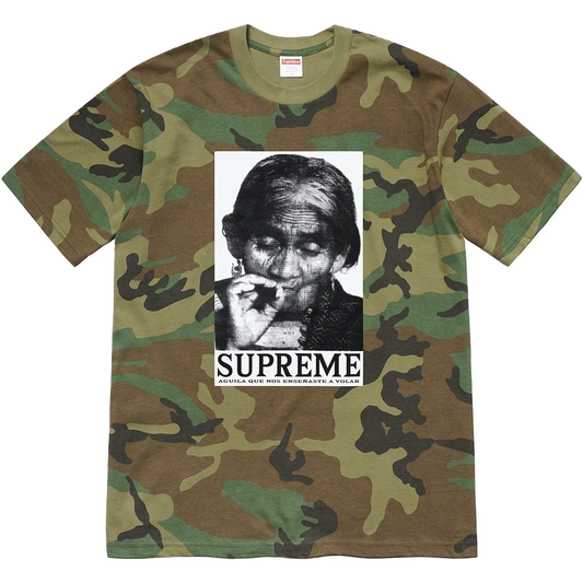Supreme Aguila Tee - Woodland Camo
