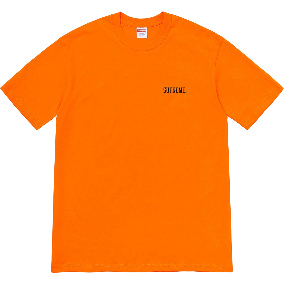 Supreme Lamborghini Tee - Orange Supreme