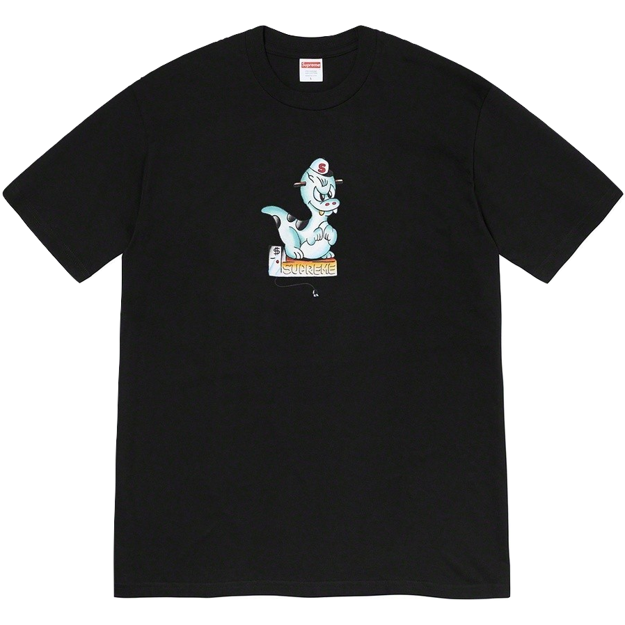 Supreme Dinosaur Tee - Black Supreme