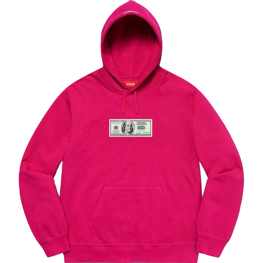 Supreme Franklin Hooded Sweatshirt - Fuschia Supreme