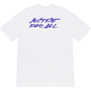 Supreme Futura Logo Tee - Ash Grey FW20 Supreme