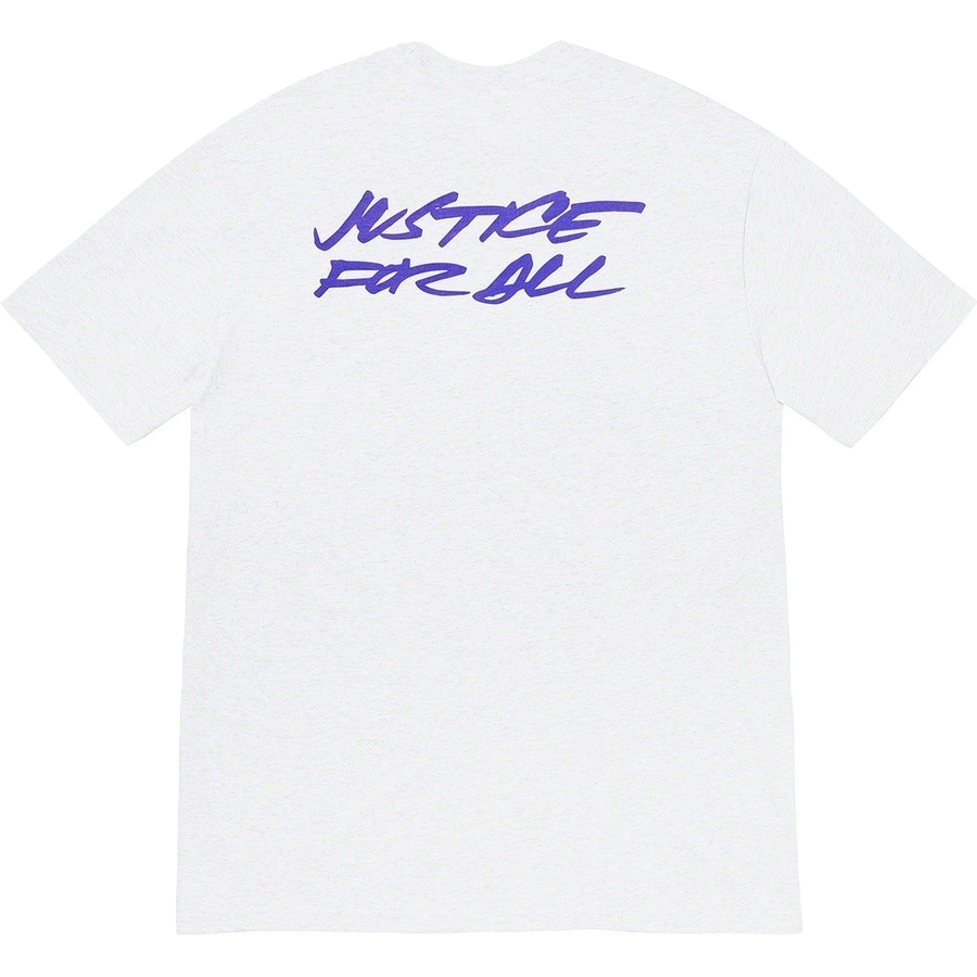 Supreme Futura Logo Tee - Ash Grey FW20