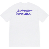 Supreme Futura Logo Tee - Ash Grey FW20