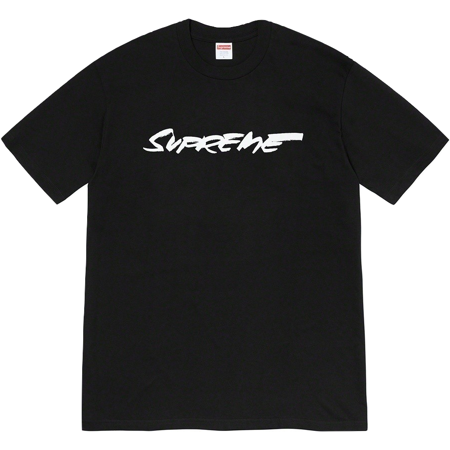 Supreme Futura Logo Tee - Black Supreme