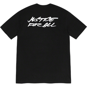 Supreme Futura Logo Tee - Black Supreme