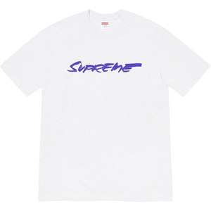 Supreme Futura Logo Tee - Ash Grey FW20 Supreme