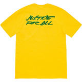 Supreme Futura Logo Tee - Yellow FW20