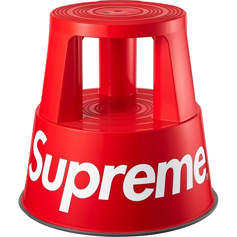 Supreme/Wedo Step Stool - Red Supreme
