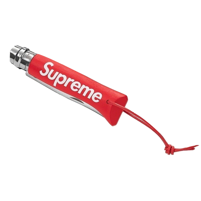 Supreme Opinel No.08 Folding Knife - Red Supreme