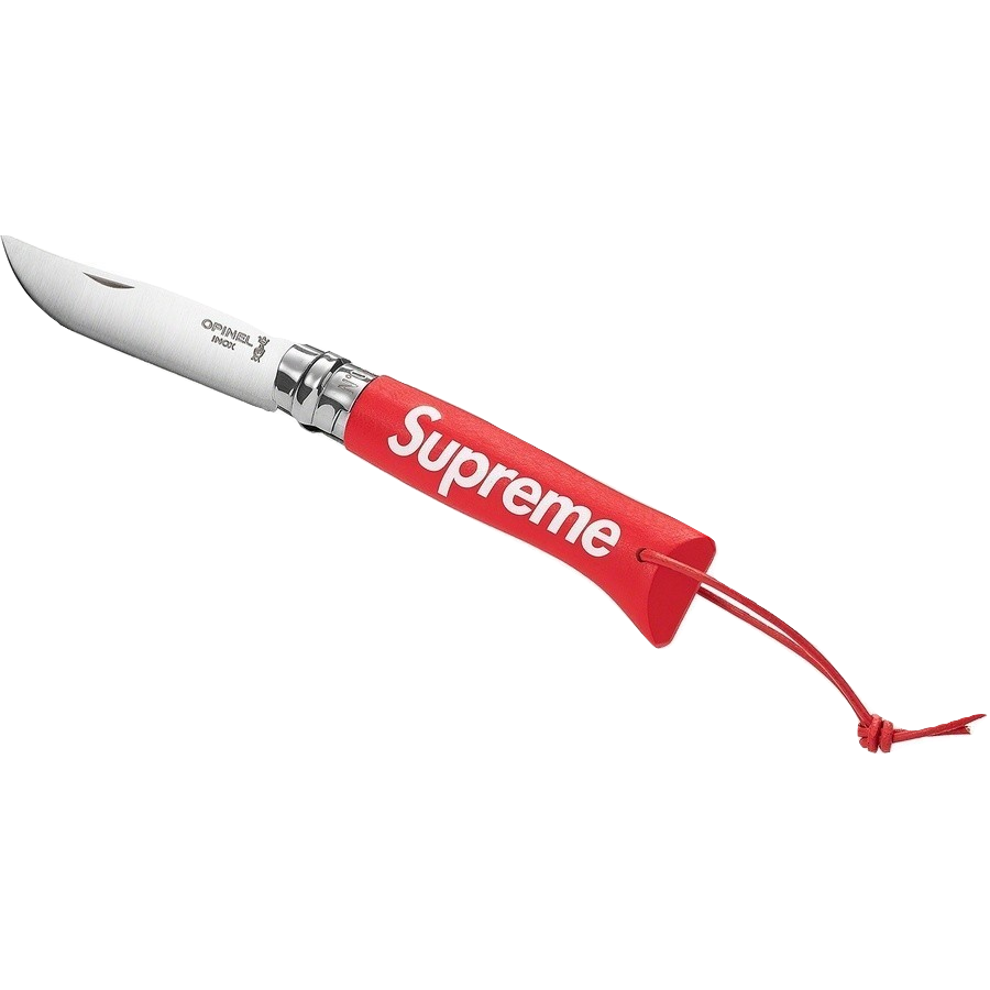 Supreme Opinel No.08 Folding Knife - Red Supreme