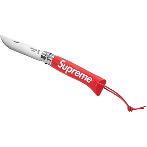 Supreme Opinel No.08 Folding Knife - Red Supreme