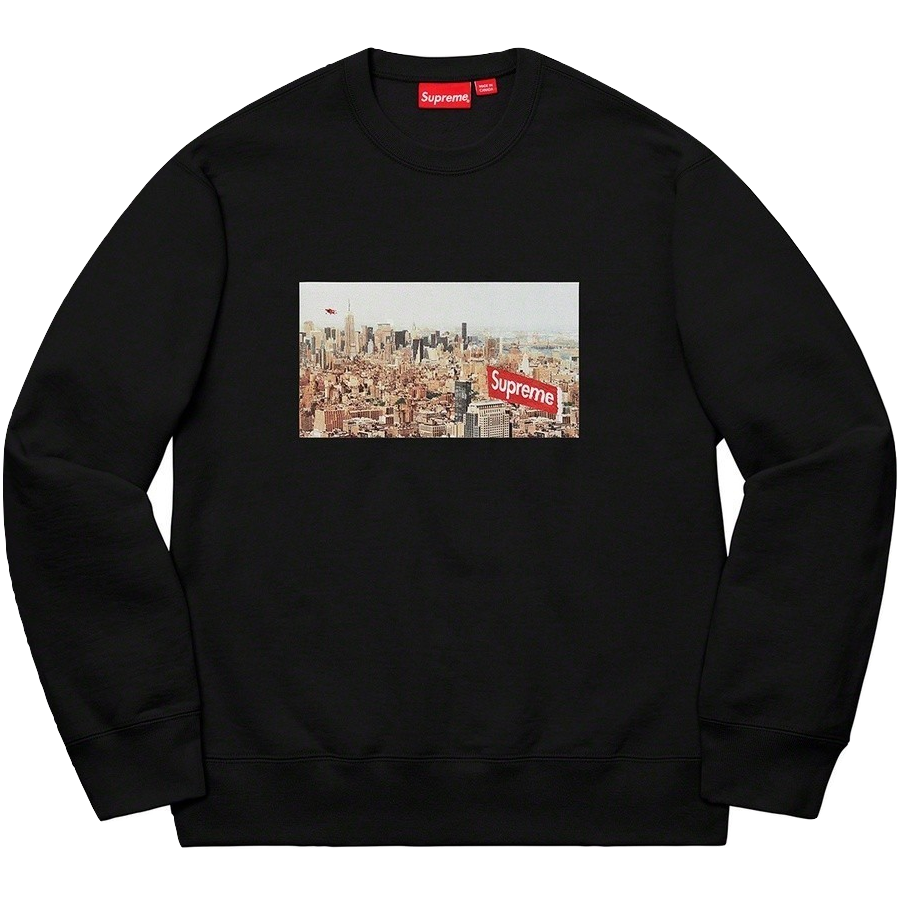 Supreme Aerial Crewneck - Black