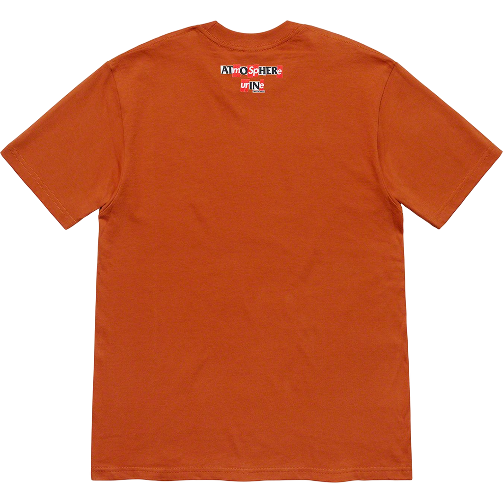 Supreme x ANTIHERO Balcony Tee - Rust - Used