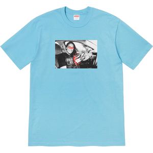 Supreme x ANTIHERO ICE Tee - Light Slate - Used Supreme