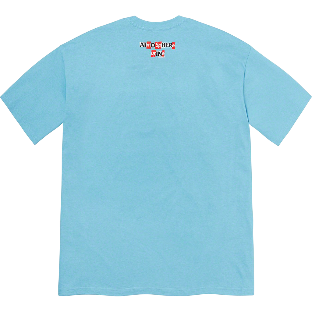 Supreme x ANTIHERO ICE Tee - Light Slate - Used