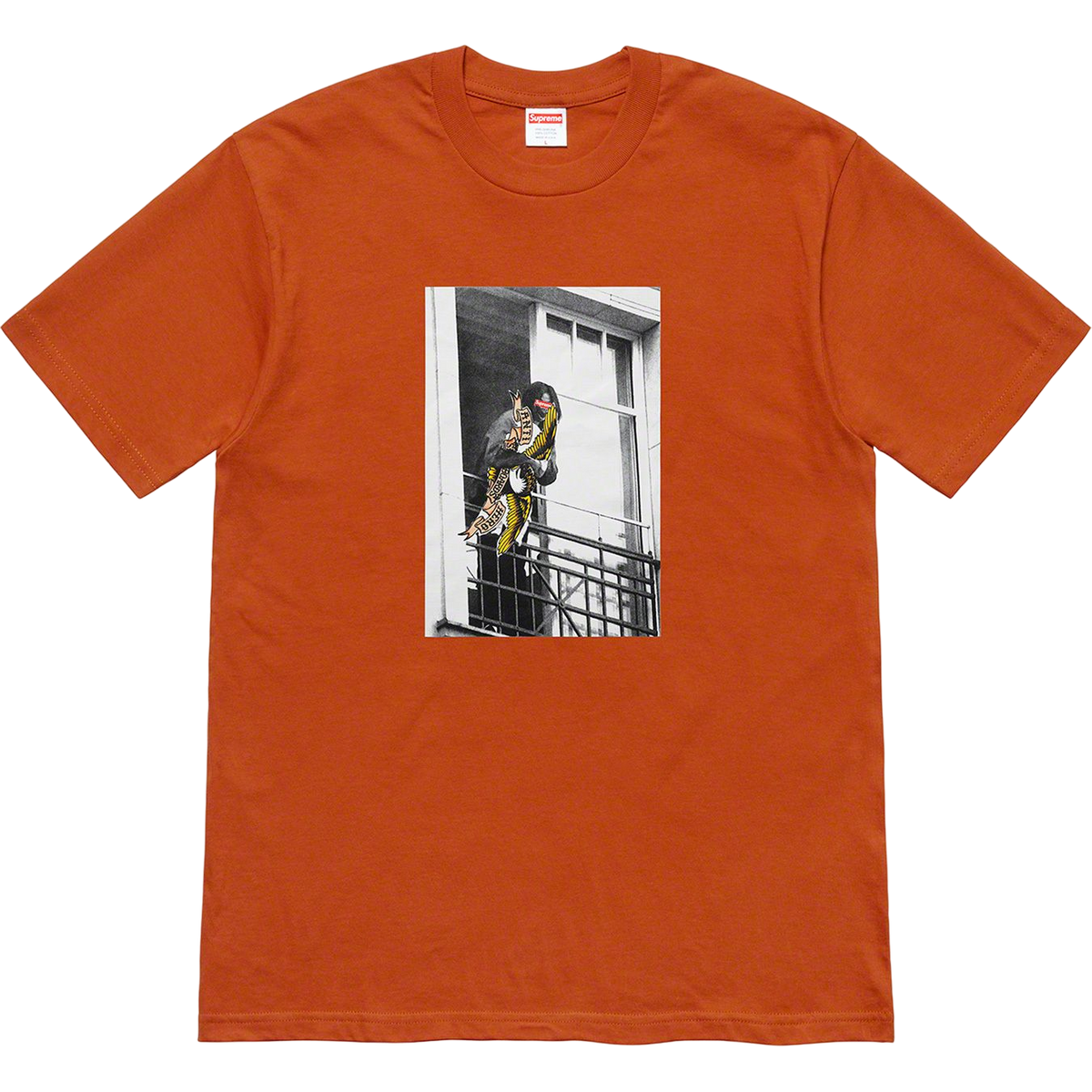 Supreme x ANTIHERO Balcony Tee - Rust - Used Supreme
