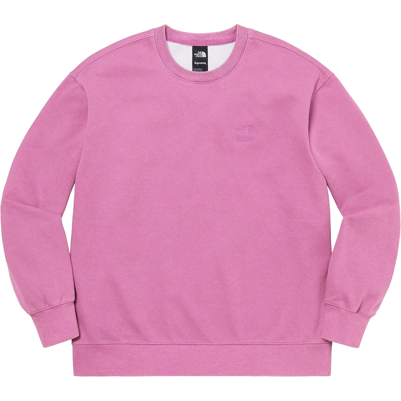 Supreme x The North Face Pigment Printed Crewneck - Pink